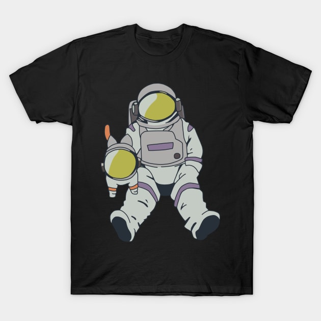 Ichimatsu in Space T-Shirt by dagdasgodslayer